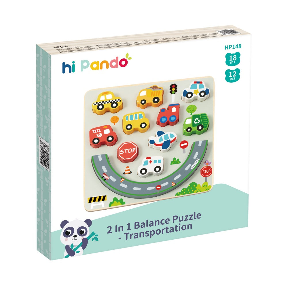 2-in-1 Transport Balancing Game & Puzzle