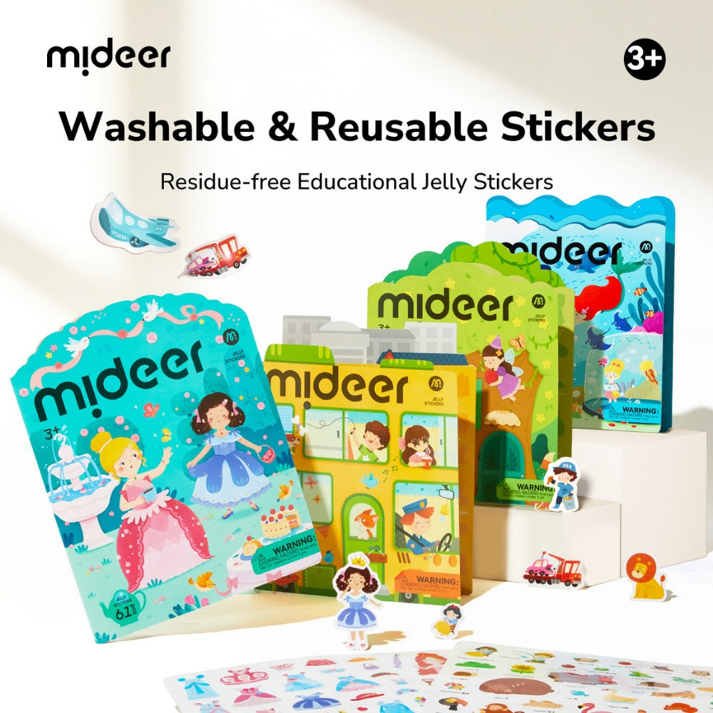 Reusable Jelly Stickers - Incredible Aquarium