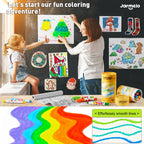 Baby Roo Silky Washable Crayons - 6 Colours