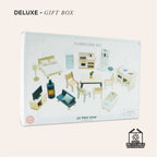 Complete Dolls House Furniture Set – 35 Pieces
