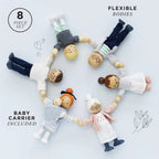 Wooden Dolls House Family Set - 7 Pieces
