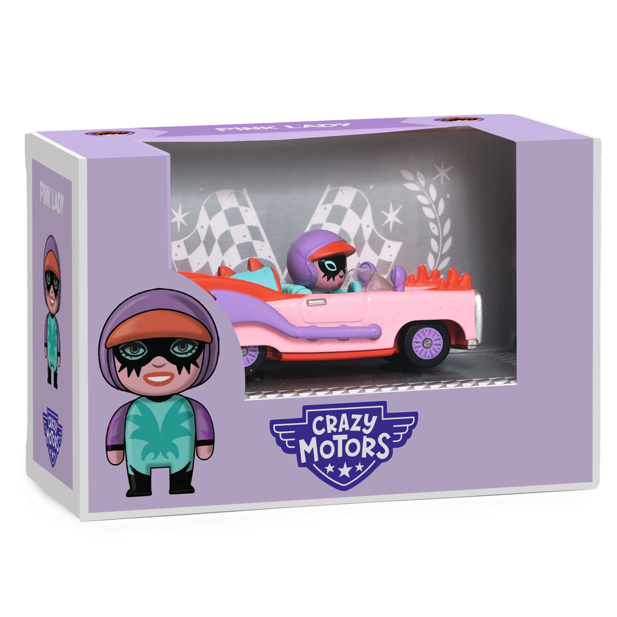 Djeco Crazy Motors Pink Lady