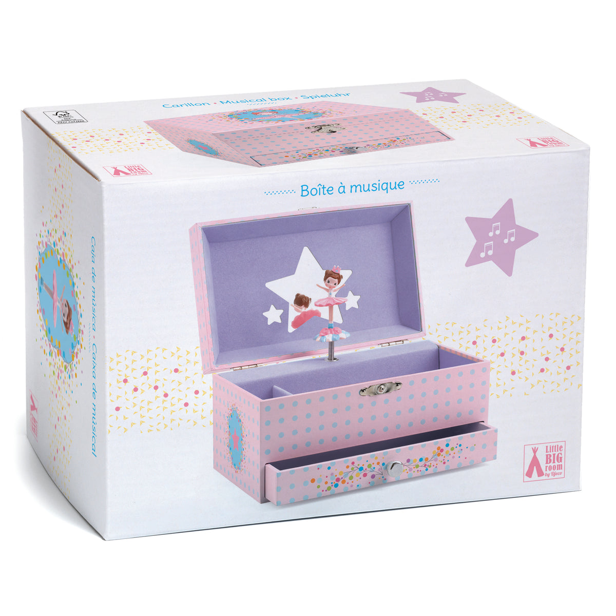 Djeco The Ballerina’s Tune Jewellery Box