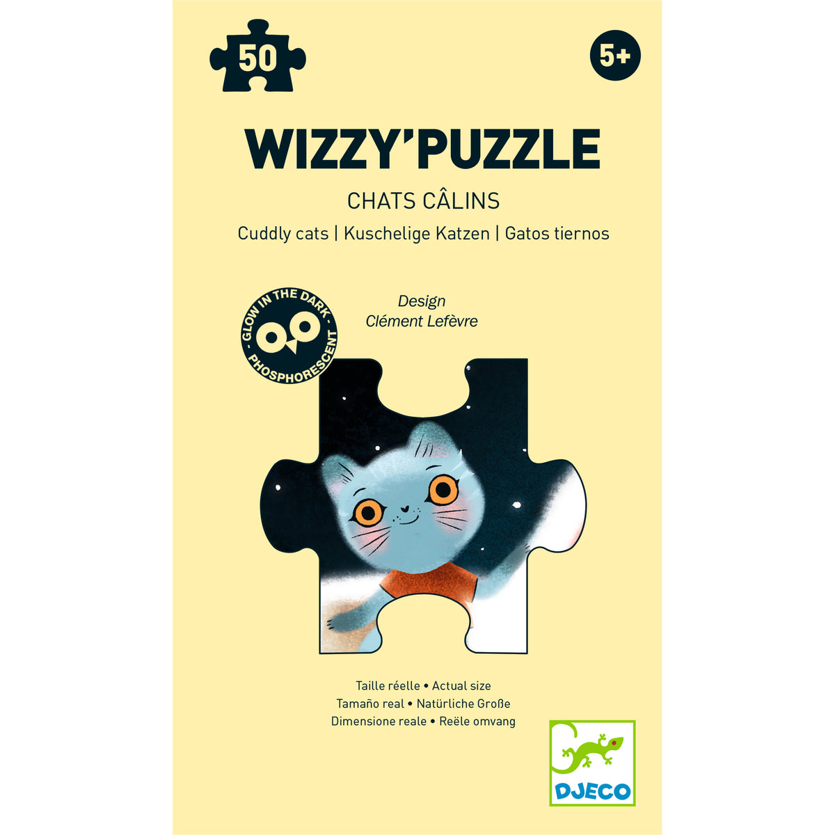 Djeco Cuddly Cats 50-Piece Puzzle