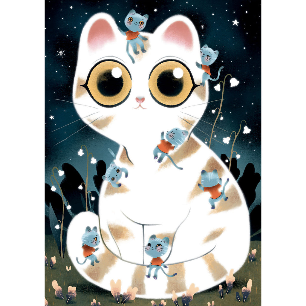 Djeco Cuddly Cats 50-Piece Puzzle