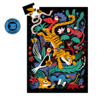 Djeco The Tiger Leap 50-Piece Puzzle