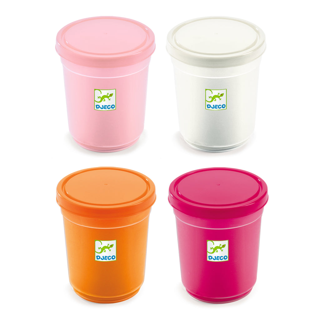 Djeco Sweet Play Dough, 4 Pots