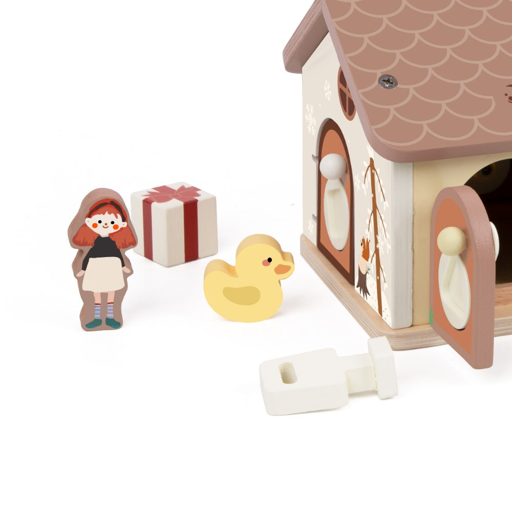 Wooden Locking House