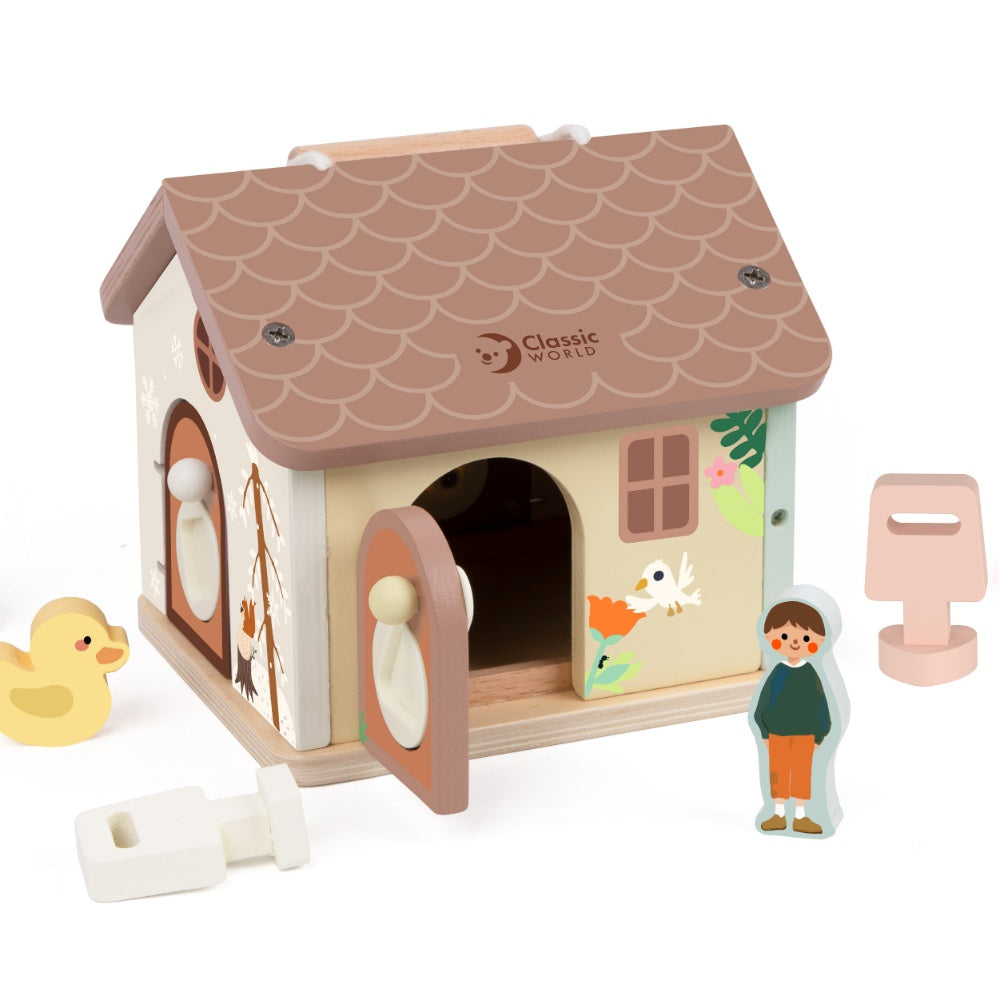 Wooden Locking House