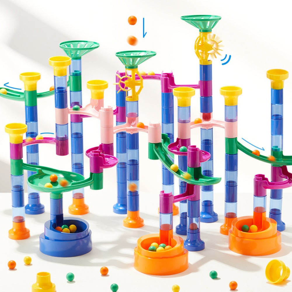 51-Piece Marble Run with Water Play